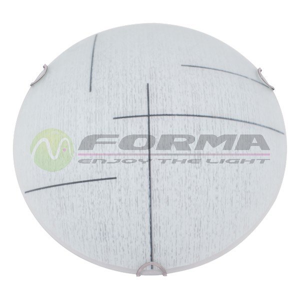 f13 19 staklena plafonjera fi300 cormel forma