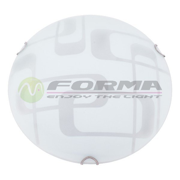 f13 8 staklena plafonjera fi300 cormel forma