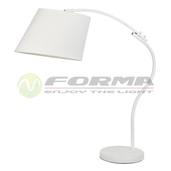 stona lampa 1xe27 max 60w f7106 1t wh cormel forma