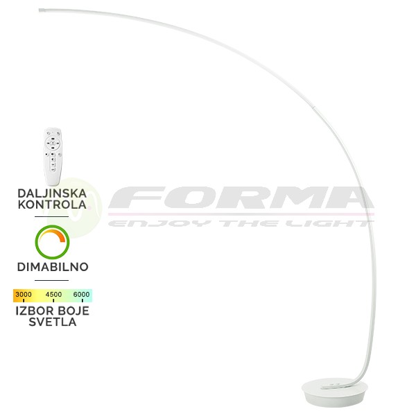 LED podna lampa f2029 24f wh web Cormel FORMA