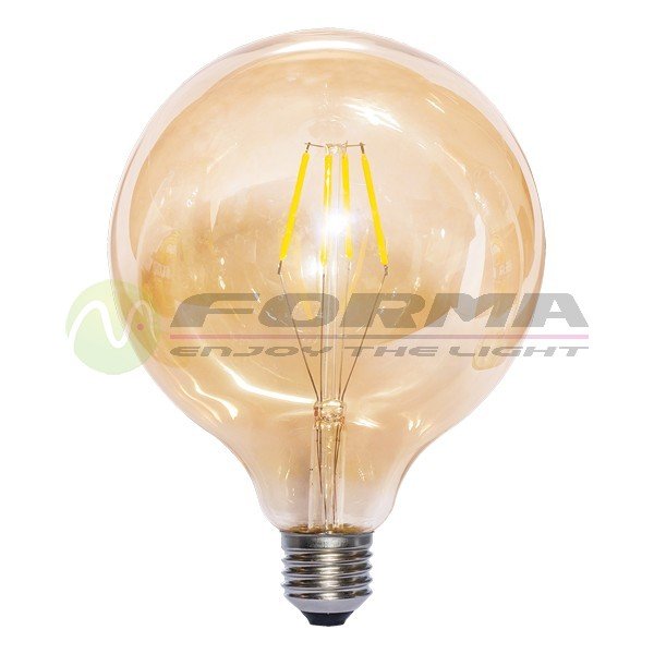 led sijalica lfb g125 amber filament saga 1