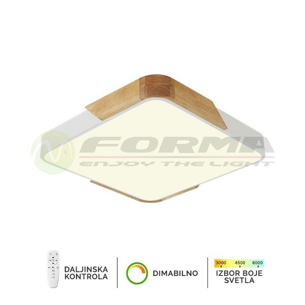 Plafonska lampa f2812 20c 4000k wh wd Cormel FORMA