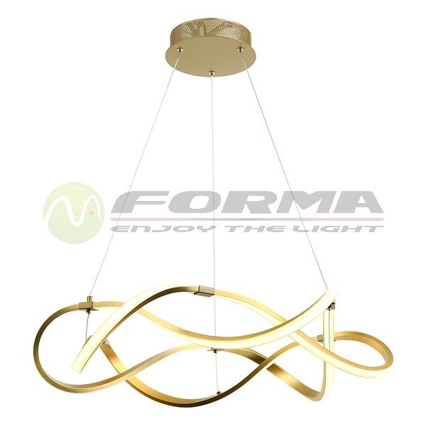 led visilica 68w f2012 68v zlatna SAGA LIGHT 2