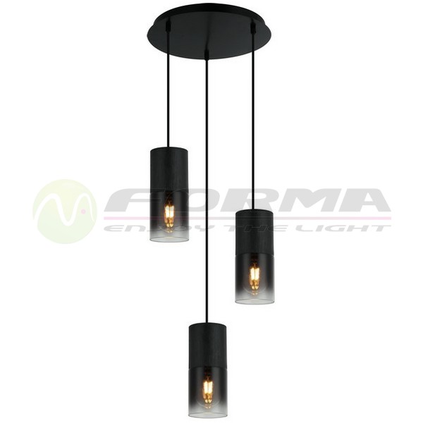 Visilica VE710 3V BK SAGA LIGHT