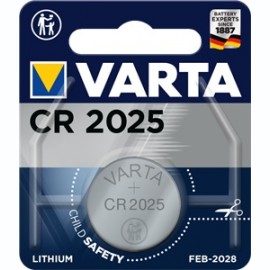 Baterija litijumska CR2025 Varta SAGA LIGHT
