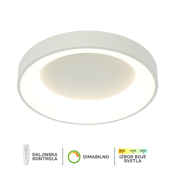 LED plafonska lampa F2049 66C WH SAGA LIGHT