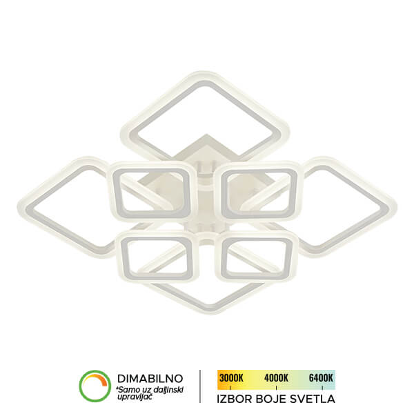 LED plafonska lampa F2082 110C WH SAGA LIGHT