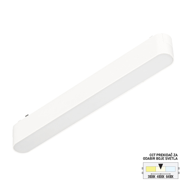 LED magnetna svetiljka CCT ULTRA SLIM FMS1001 12 WH SAGA LIGHT