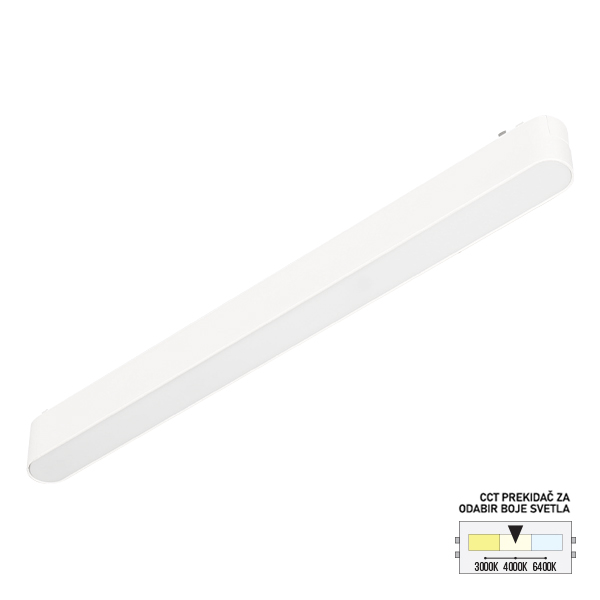 LED magnetna svetiljka CCT ULTRA SLIM FMS1001 18 WH SAGA LIGHT