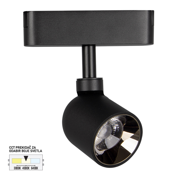 LED magnetni reflektor CCT ULTRA SLIM FMS3003 7 BK SAGA LIGHT