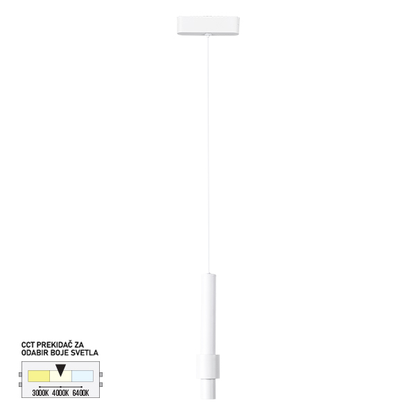 LED magnetna visilica CCT ULTRA SLIM FMS4005 7 WH SAGA LIGHT