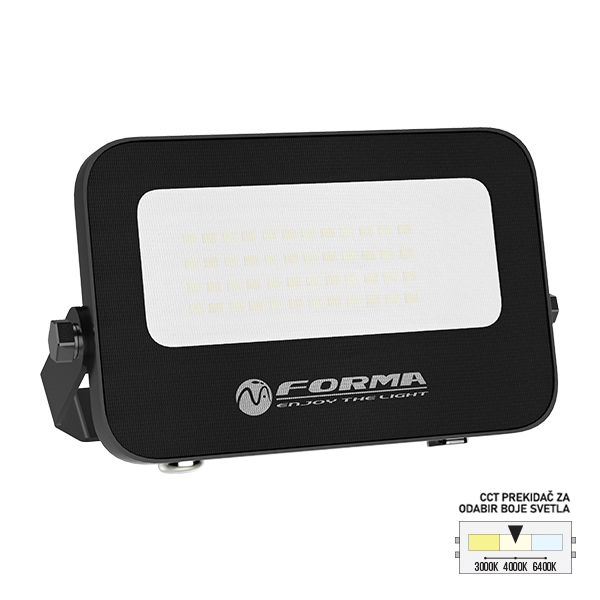 LED reflektor CCT LRH 20 BK SAGA LIGHT
