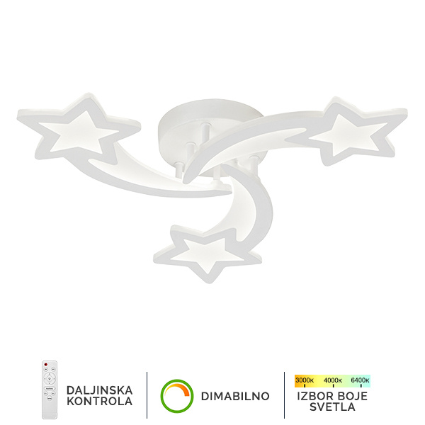 LED plafonska lampa F2090 42C WH SAGA LIGHT