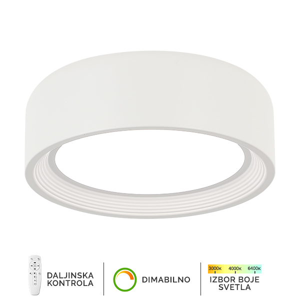 LED plafonska lampa F2096 51C WH SAGA LIGHT