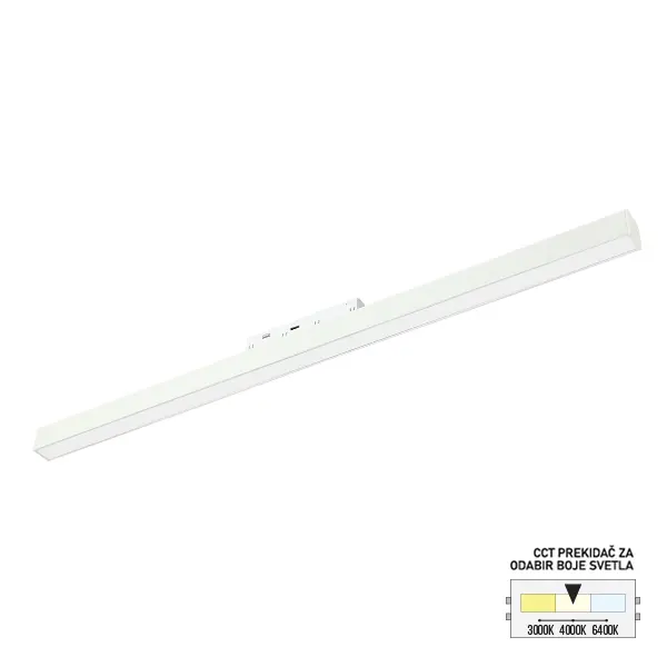LED magnetna svetiljka CCT FM1001 24 WH