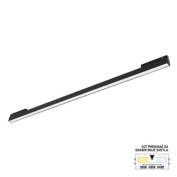 LED magnetna svetiljka CCT FM1001 36 BK