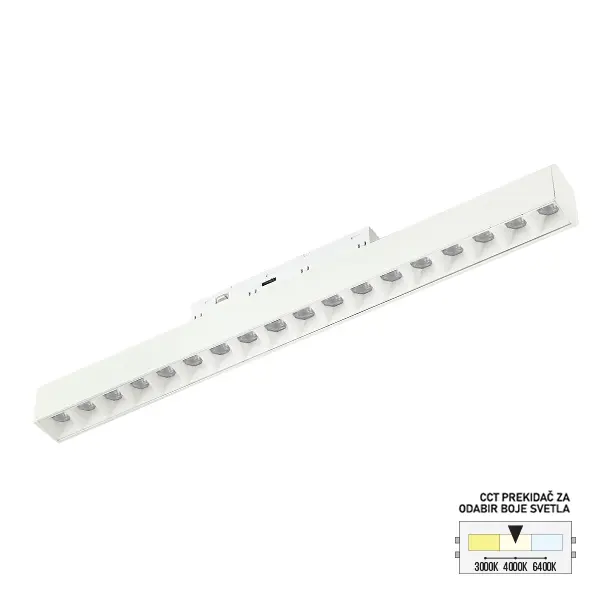LED magnetna svetiljka CCT FM2001 18 WH