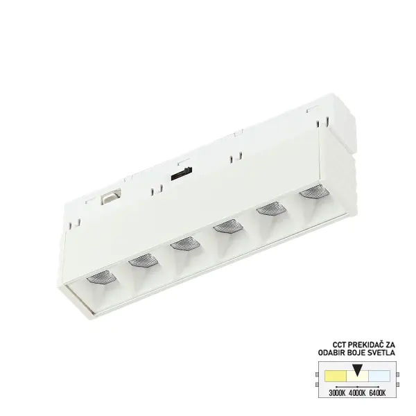 LED magnetna svetiljka CCT FM2001 6 WH
