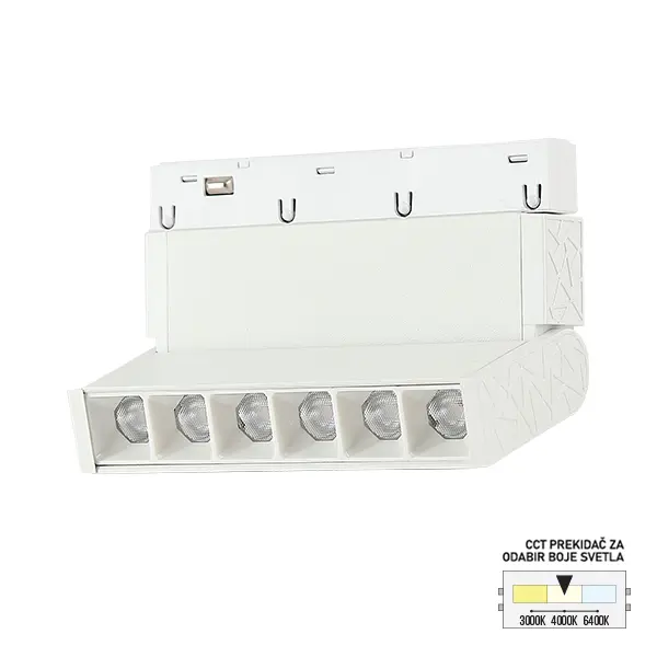 LED magnetna svetiljka CCT FM2101 6 WH