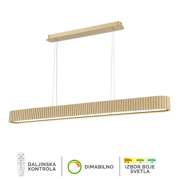 LED viseća lampa F2095 100VL SG