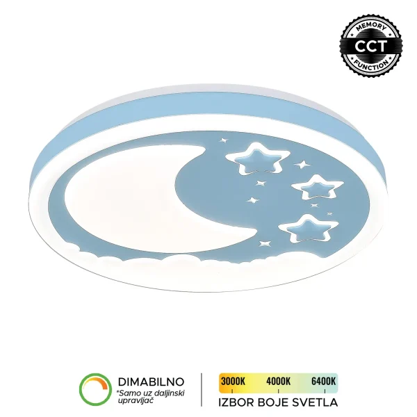 LED plafonska lampa DF4911 54C BL