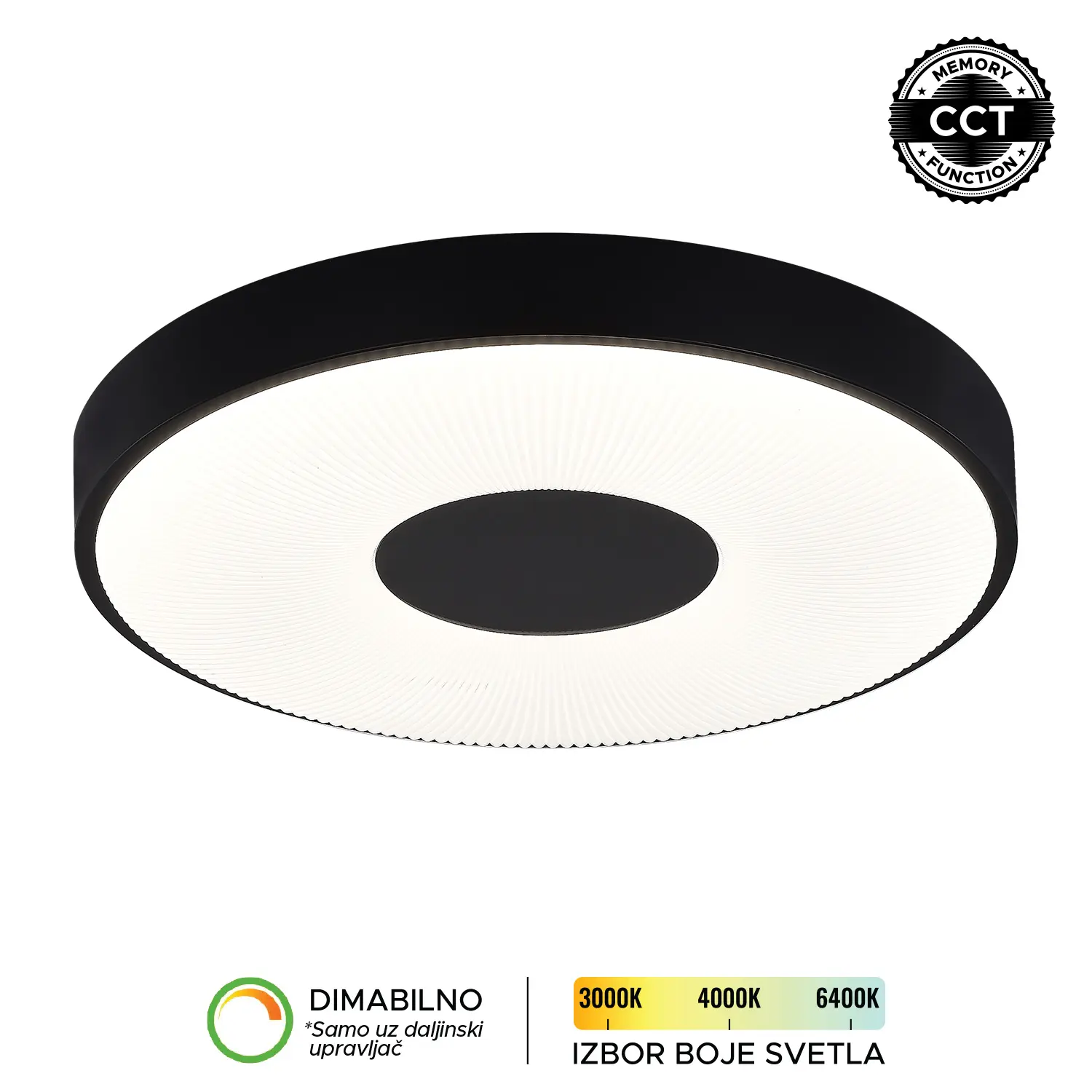LED plafonjera LP 408 70R BK LED plafonjera LP 408 70R BK