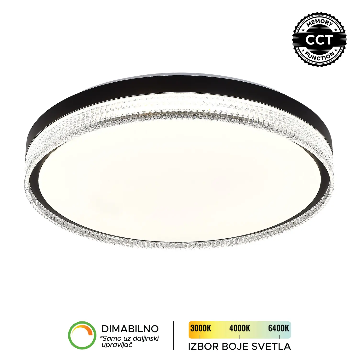 LED plafonjera LP 415 70R BK LED plafonjera LP 415 70R BK