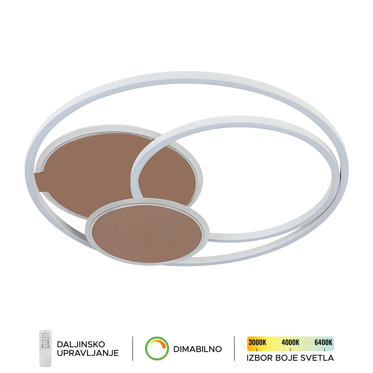 LED plafonska lampa F2102 36C WH+RG LED plafonska lampa F2102 36C WH+RG