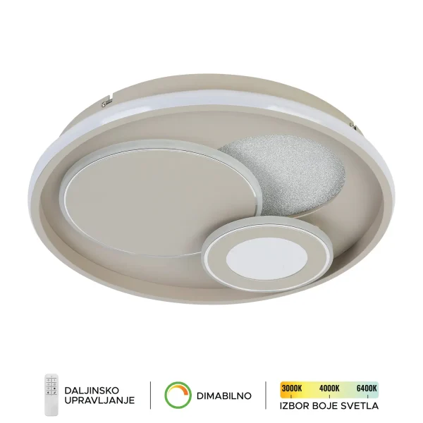 LED plafonska lampa F2104 24C BE