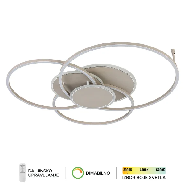 LED plafonska lampa F2105 40C BE