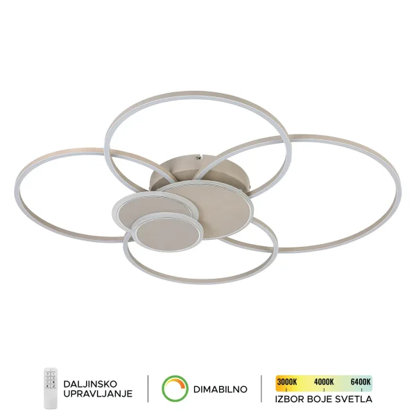 LED plafonska lampa F2105 50C BE