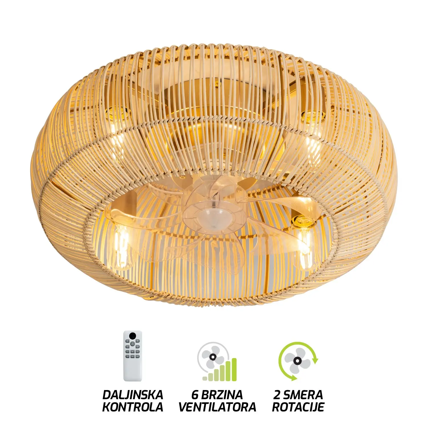 Plafonska lampa sa ventilatorom FV7001 49 NT Plafonska lampa sa ventilatorom FV7001 49 NT