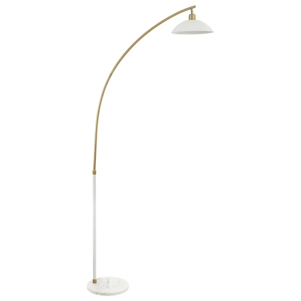 Podna lampa F7135 1F WH+SG