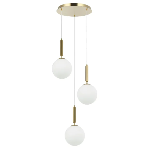 Viseća lampa F7046 3V SG+WH