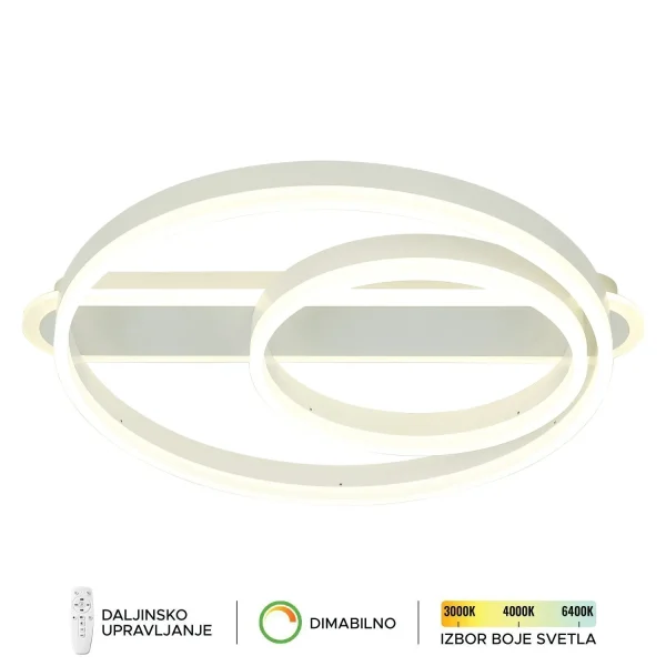 LED plafonska lampa F2047 ⁠82P WH