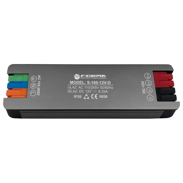 LED napajanje 12V 100W S ⁠100 ⁠12V ⁠D