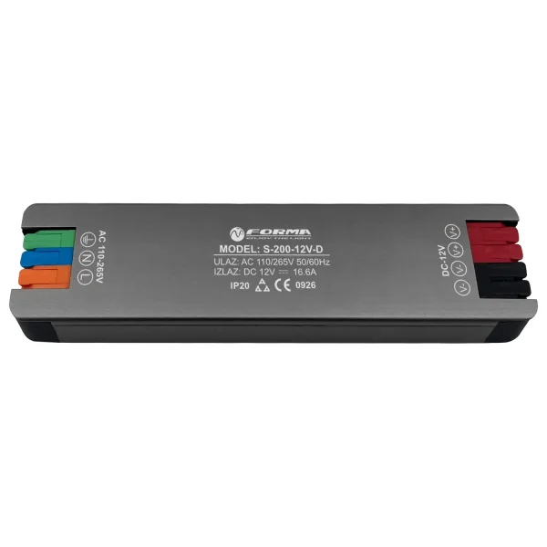 LED napajanje 12V 200W S ⁠200 ⁠12V ⁠D