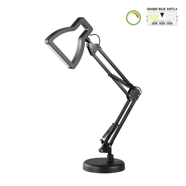 LED stona lampa FD2014 ⁠7T BK CCT