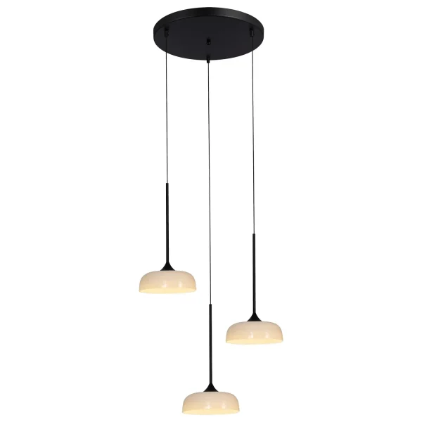 LED viseća lampa F2406 ⁠12V BK+WH