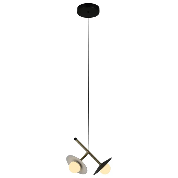 LED viseća lampa F2407 ⁠8V BK+SG
