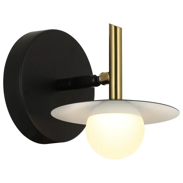 LED zidna lampa F2407 ⁠4Z BK+SG